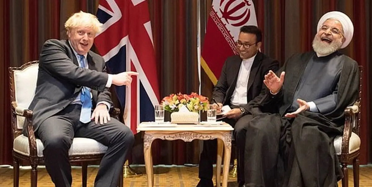 لندن: جانسون از روحانی برای سفر به انگلیس دعوت کرد
