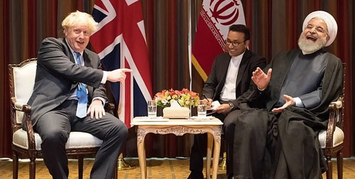لندن: جانسون از روحانی برای سفر به انگلیس دعوت کرد