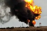 حمله افراد ناشناس به خطوط نفتی حومه حسکه سوریه 