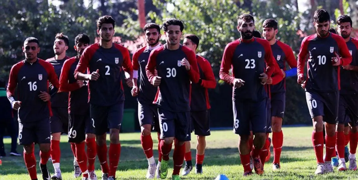 ساعت بازی تیم ملی امید مقابل تاجیکستان