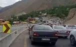 ترافیک سنگین در محورهای قزوین - رشت و هراز