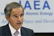 نگرانی گروسی از برنامه هسته‌ای صلح‌آمیز ایران