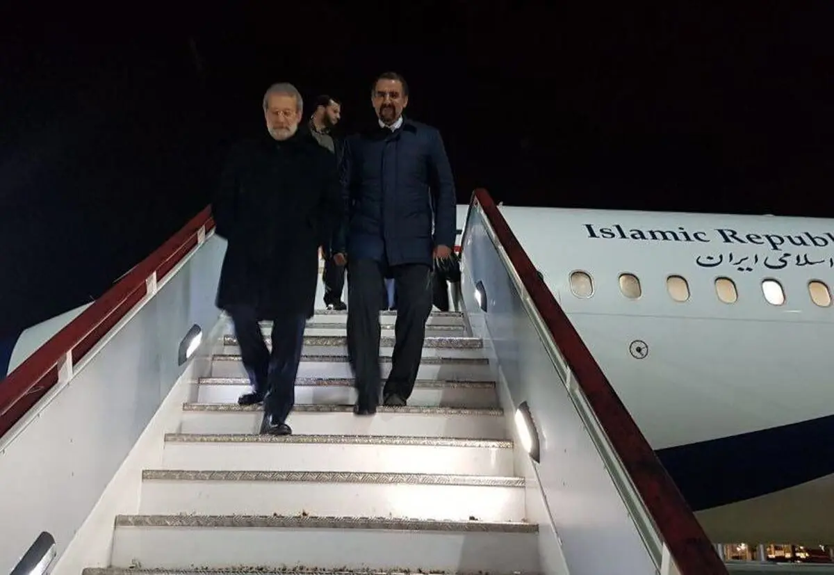 لاریجانی وارد سن پترزبورگ شد 