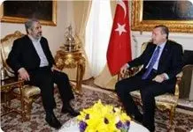 مشعل و اردوغان با هم دیدار کردند