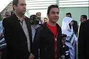 تصاویر؛ عمو پورنگ در جشن شکوفه های مناطق زلزله زده