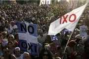 رای «نه» یونانی‌ها به ریاضت اقتصادی، اروپا را وارد بحران کرد