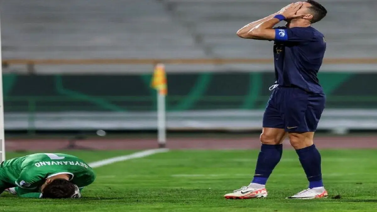 رونالدو بازی با پرسپولیس را از دست می‌دهد

