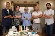 دورهمی«شام ایرانی» در خانه مجری سرشناس/ عکس
