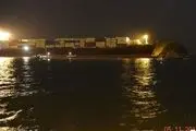 برخورد کشتی باری ایران با جزیره نزدیک هنگ کنگ