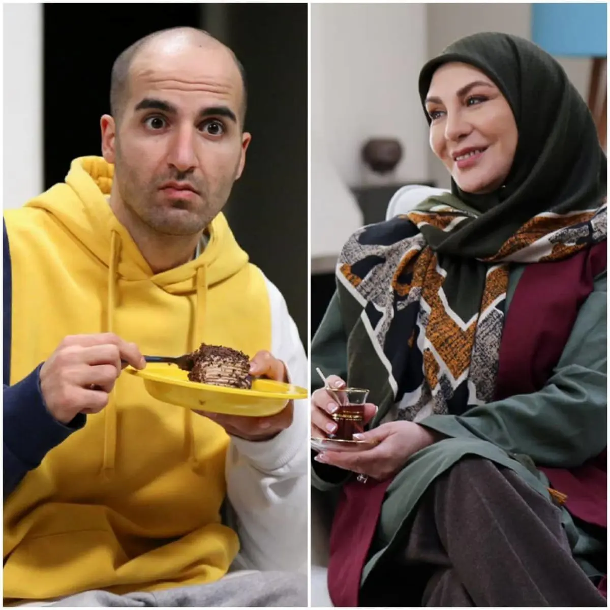 انتشار نخستین تصویر از افسانه بایگان و پاشا جمالی در «دردسرهای شیرین»