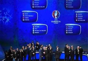 برنامه کامل رقابت‌های یورو ۲۰۱۶ به تفکیک زمان بازی‌ها