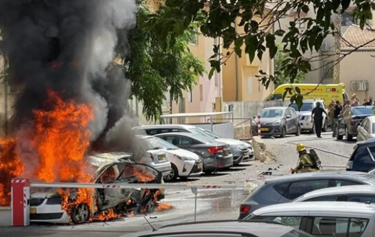  لحظه وقوع انفجار جدید در لبنان 