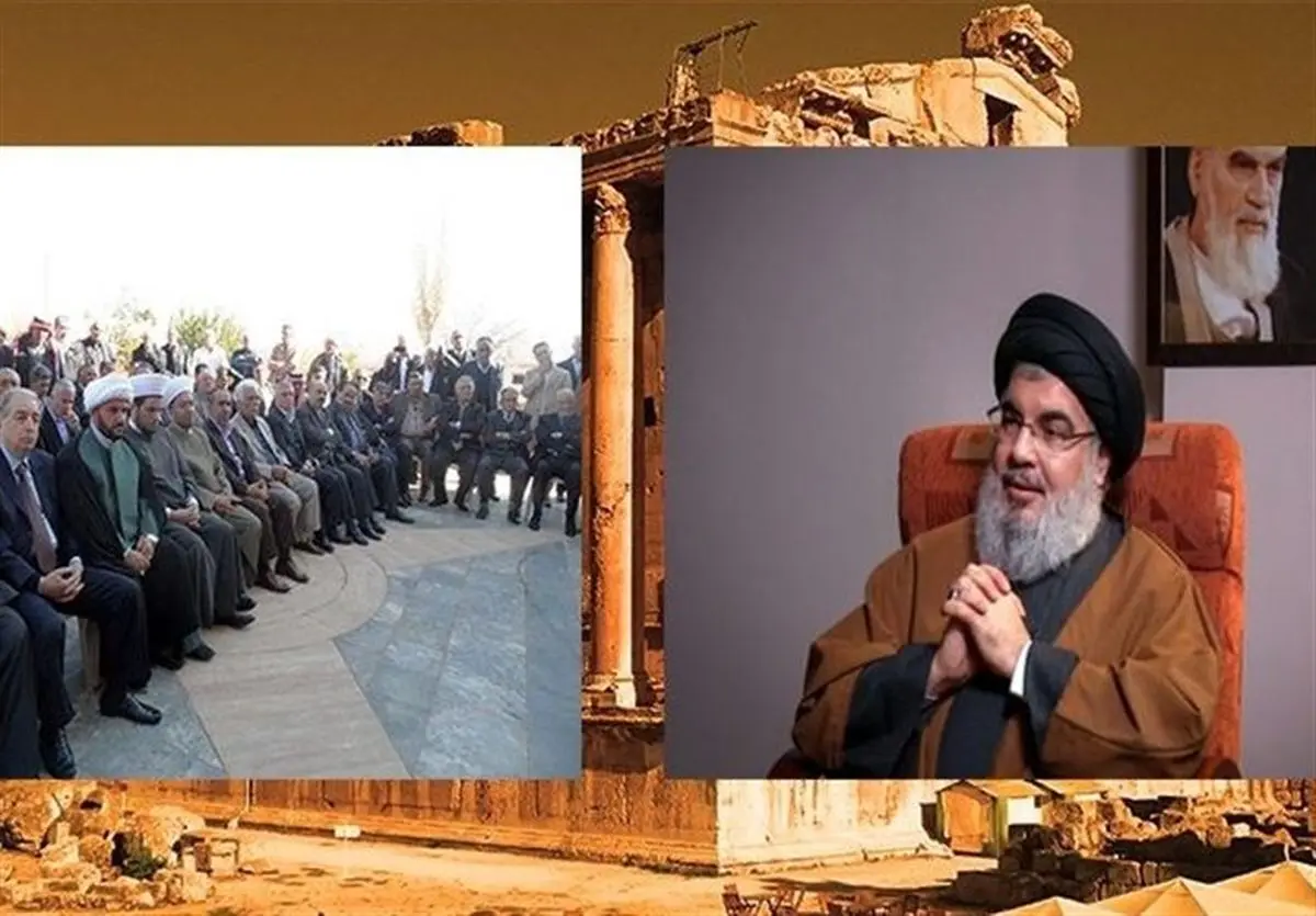 تجدید میثاق عشایر «بقاع» لبنان با سیدحسن نصرالله