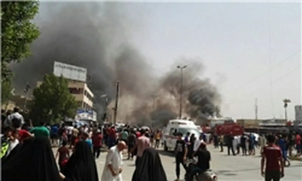 انفجار بمب در بغداد