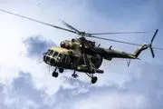 سقوط بالگرد نظامی روسیه

