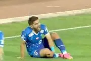 وضعیت بد هافبک مصدوم؛ چک بازیکن استقلال برگشت خورد!