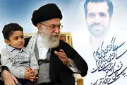 علیرضا فرزند شهید مصطفی احمدی روشن