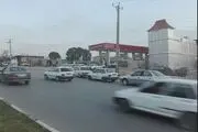 صف پمپ‌های گاز شلوغ شد