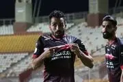 گل سوم پرسپولیس به نساجی توسط پاکدل+ فیلم