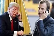 گفت وگوی تلفنی ماکرون و ترامپ درباره اوکراین