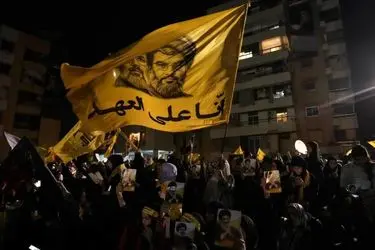 مراسم سالگرد شهادت سید حسن نصرالله/گزارش تصویری