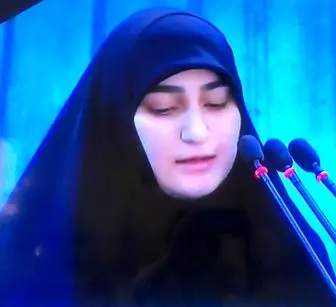جمله تاثیرگذار زینب سلیمانی به همسر شهید مدافع حرم