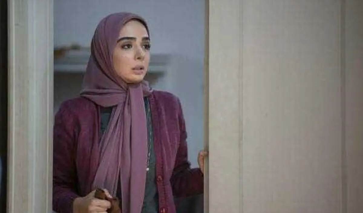 عکس جالب بازیگر زن بی حاشیه