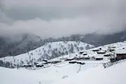 طبیعت زمستانی زیبای اسالم/ گزارش تصویری