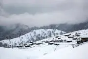 طبیعت زمستانی زیبای اسالم/ گزارش تصویری
