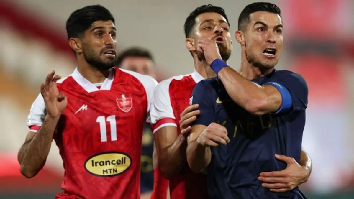 حریف پرسپولیس، سومین تیم برتر، پرسپولیس چهاردهم است
