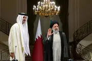 نشست مطبوعاتی رئیس جمهور با امیر قطر / گزارش تصویری