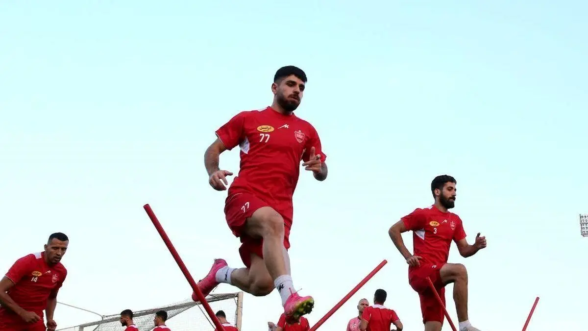 بازیکنان پرسپولیس در باشگاه سیدجلال حسینی