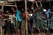 مسلمانان روهینگیا در خطر سیل و کرونا


