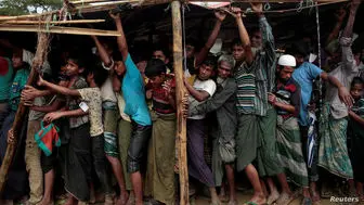 مسلمانان روهینگیا در خطر سیل و کرونا

