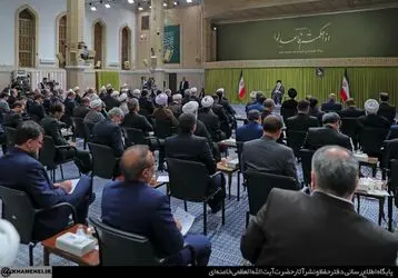 دیدار رئیس و مسئولان قوه قضائیه با رهبر انقلاب اسلامی