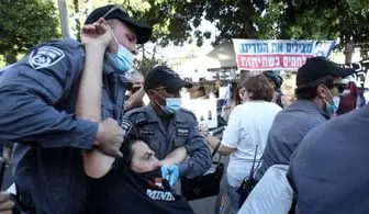 بازداشت معترضان در نزدیکی اقامتگاه نتانیاهو