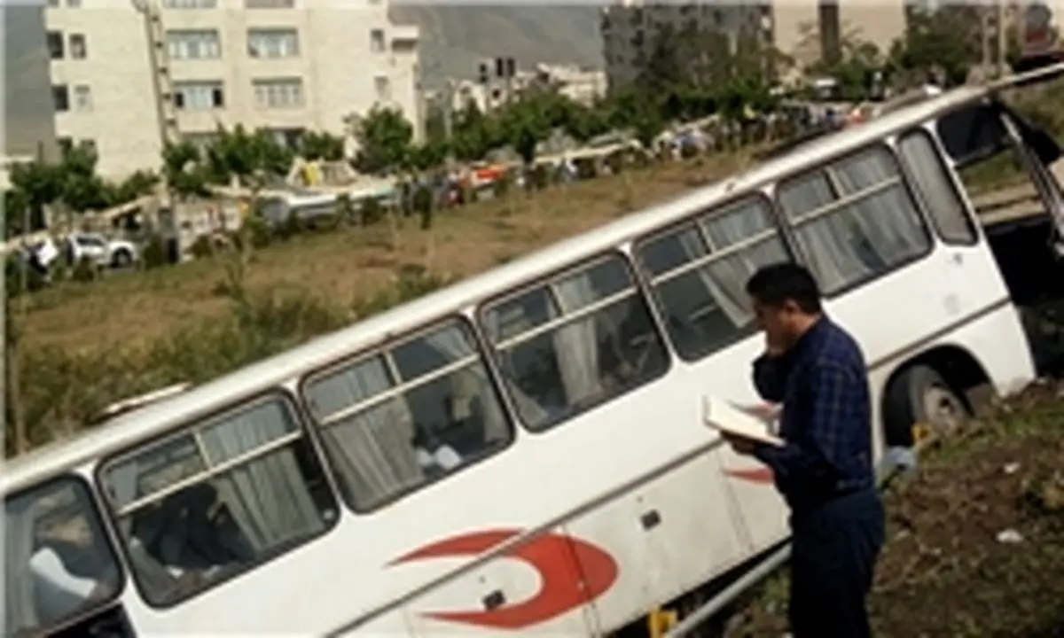 اعلام اسامی دانشآموزان مصدوم حادثه واژگونی اتوبوس