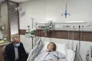 عیادت معاون پارلمانی رییس جمهور از نادر طالب‌زاده