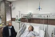 عیادت معاون پارلمانی رییس جمهور از نادر طالب‌زاده