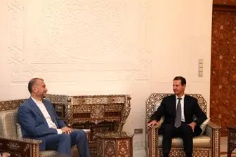 امیرعبداللهیان با «بشار اسد» دیدار و گفتگو کرد