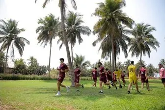 گزارش تمرین پرسپولیس قبل از بازی با الریان قطر