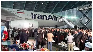 ایرباس A 330 در فرودگاه مهرآباد