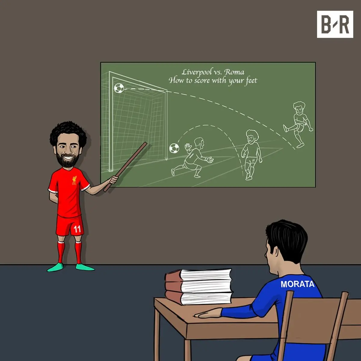 درسی که "محمد صلاح" به فوتبالیستهای ایرانی داد!