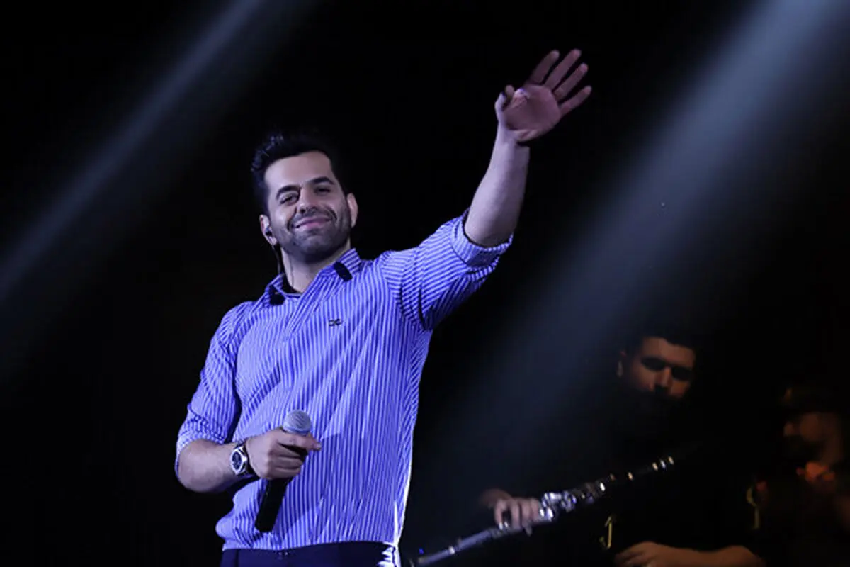 عکس رمانتیک «رضا بهرام»