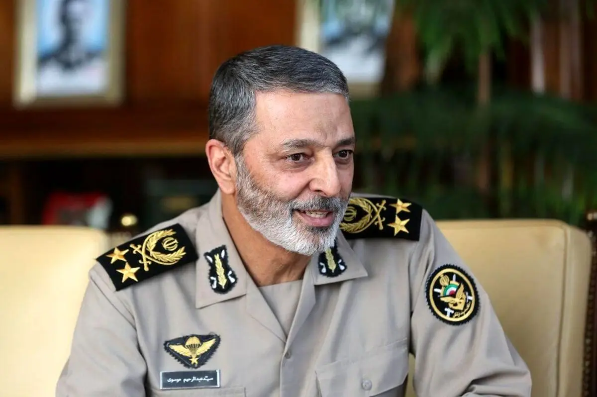 پیامهای جداگانه فرمانده کل ارتش به وزرای پزشکیان