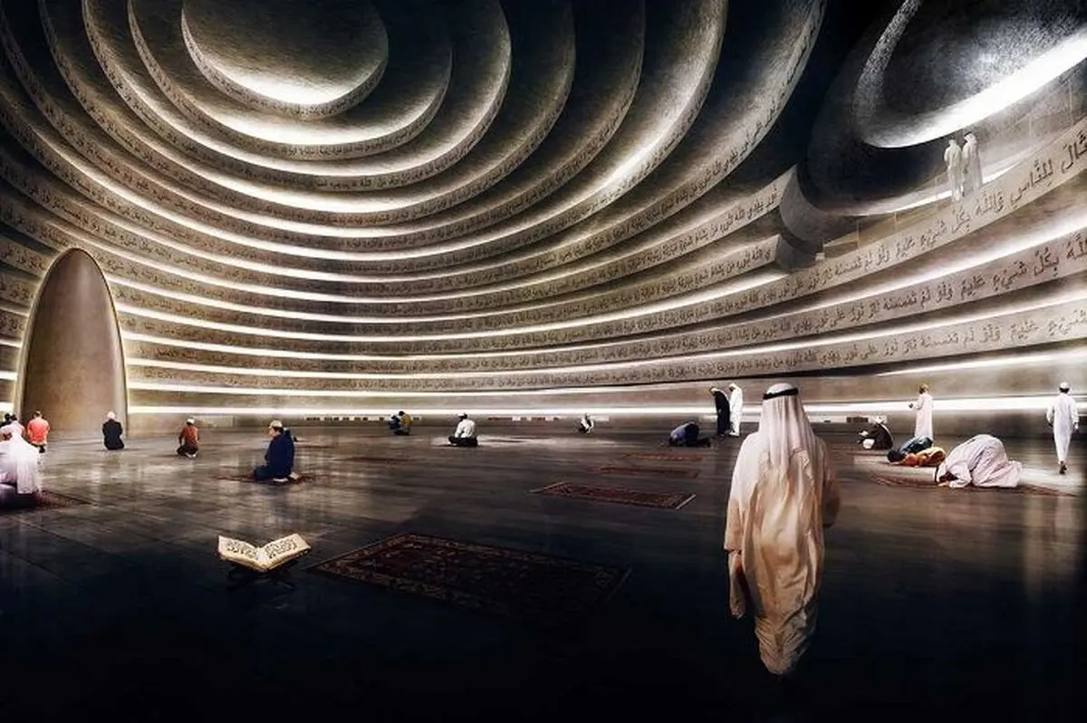 عجیب‌ترین مسجدی که تا حالا دیده‌اید/تصاویر