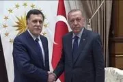 دیدار خصوصی رئیس دولت وفاق ملی لیبی و اردوغان 