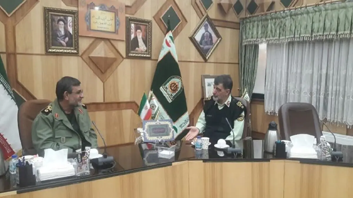 دیدار فرمانده نیروی دریایی سپاه با سردار رادان