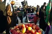استقبال مردم بستان از زائران اربعین حسینی / گزارش تصویری