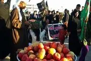 استقبال مردم بستان از زائران اربعین حسینی / گزارش تصویری
